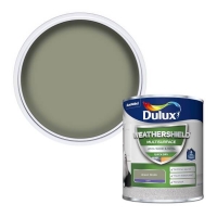 Homebase  Dulux Weathershield Multi Surface Paint Green Glade - 750ml