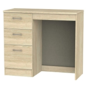 Elmsett Desk Natural 3 Drawers £179.00