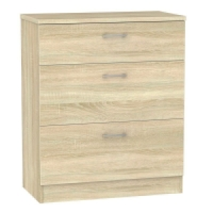 Elmsett Chest of Drawers Natural 3 Drawers £189.00
