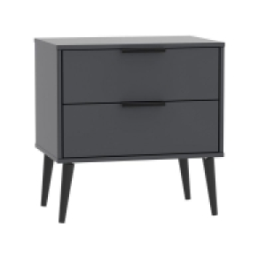 Drayton Chest of Drawers Black 2 Drawers £169.00