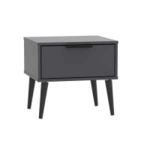 Drayton Side Table Black 1 Drawer £139.00