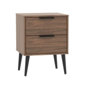 Drayton Side Table Brown 2 Drawers £159.00
