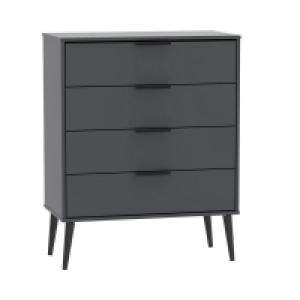 Drayton Chest of Drawers Black 4 Drawers £249.00