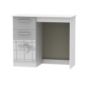 Buxton Desk White & Grey 3 Drawers £209.00