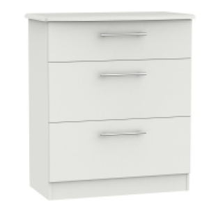 Colby Chest of Drawers Light Grey 3 Drawers £209.00