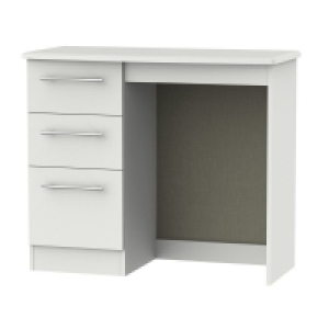 Colby Desk Light Grey 3 Drawers £209.00