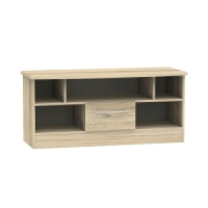 Colby TV Unit Natural 5 Shelves 1 Drawer £229.00