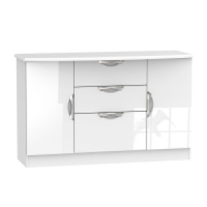 Weybourne Large Sideboard White 2 Doors 3 Drawers £399.00
