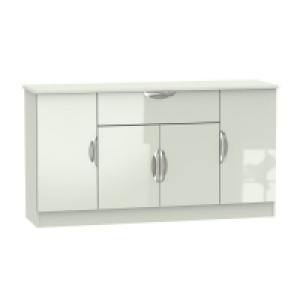 Weybourne Large Sideboard White 4 Doors 1 Drawer £449.00