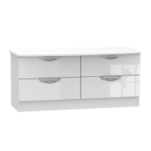 Weybourne Large Chest of Drawers White 4 Drawers £299.00