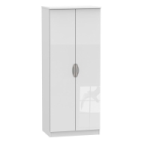 Weybourne Tall Wardrobe White 2 Doors £339.00