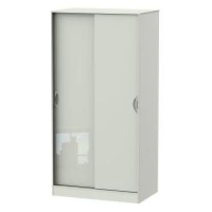 Weybourne Tall Sliding Door Wardrobe Off-white 2 Doors £379.00