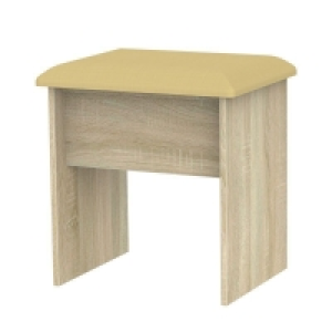 Buxton Dressing Stool Natural & White £119.00