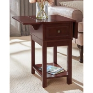 Kilburn Single Drawer Lounge Table - Mahogany Colour £99.00