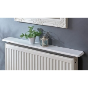 115.5cm Home Radiator Shelf - White Colour £31.99