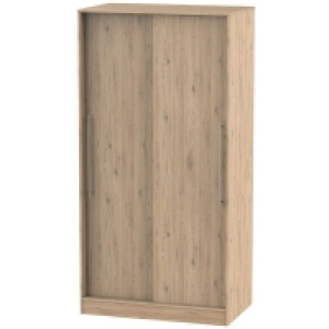 Colby Tall Sliding Door Wardrobe Natural 2 Doors £379.00
