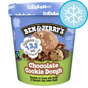 Ben & Jerrys Lighten Up Chocolate Cookie Dough 465Ml