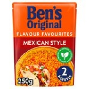 Bens Original Mexican Style Microwave Rice £1.39