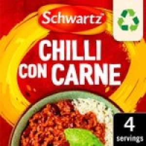 Schwartz Chilli con Carne Recipe Mix £1.09