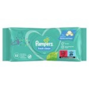 Pampers Fresh Clean Baby Wipes  £1.15