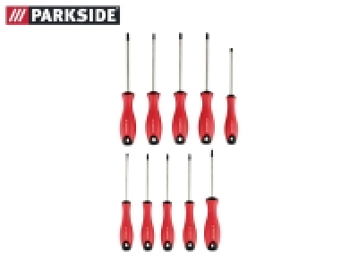 Parkside Screwdriver Set - 10 piece set