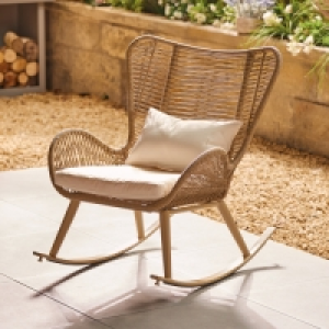 Aldi  Gardenline Rope Effect Rocking Chair