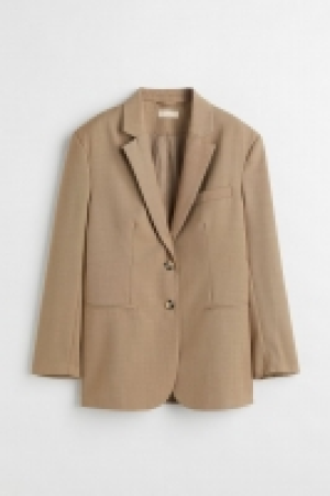 Oversized twill jacket £43.00