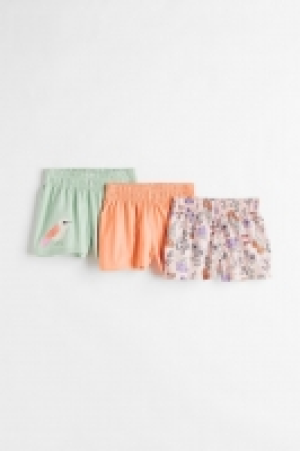 3-pack jersey shorts £8.00