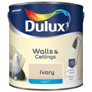 BMStores  Dulux Matt Paint 2.5L - Ivory