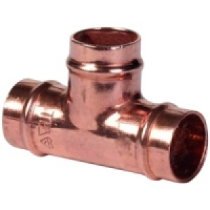 Wickes Solder Ring Equal Tee 15mm Pack 25