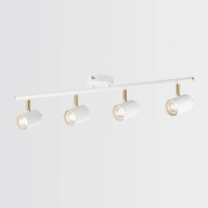 Thorpe 4 Lamp Spotlight Bar - White £45.00