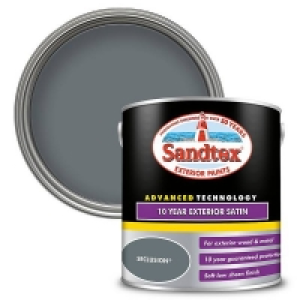 Homebase  Sandtex&reg; 10 Year Satin Paint Seclusion - 2.5L