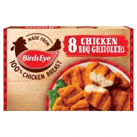 Iceland  Birds Eye 8 Chicken BBQ Griddlers 204g