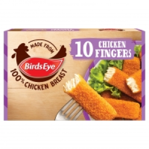 Birds Eye 10 Chicken Fingers 250g &pound;2.80