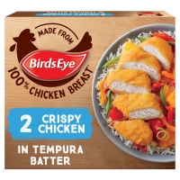 Iceland  Birds Eye 2 Crispy Chicken in Tempura Batter 170g
