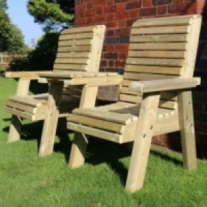 Churnet Valley Ergo Love Seats Square £194.99
