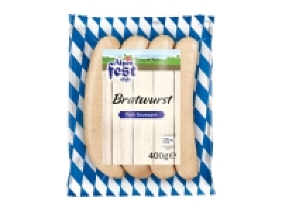 Alpenfest Bratwurst Pork Sausages