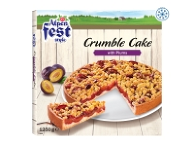 Alpenfest Crumble Tart