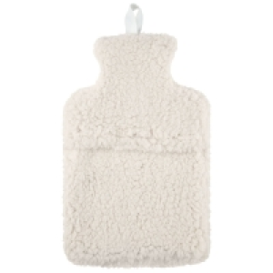 Teddy Hot Water Bottle 2L - White