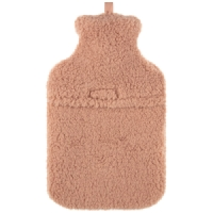 Teddy Hot Water Bottle 2L - Blush