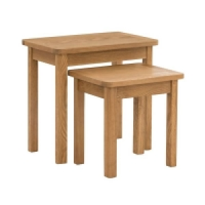 Norbury Nest of 2 Tables - Oak