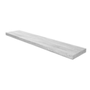 Floating Shelf - Grey Oak - 1200 x 240 x 38mm &pound;19.20