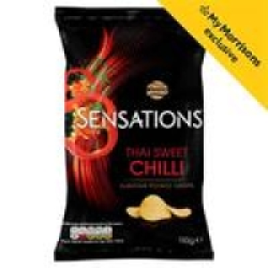 Walkers Sensations Thai Sweet Chilli Sharing Crisps £1.75