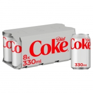 Diet Coke 8 x 330ml £3.75