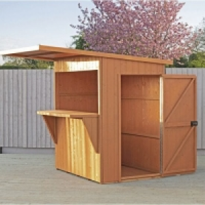 Shire Garden Bar & Storage Shed &pound;598.99