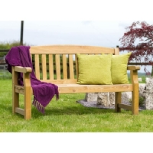 Zest Emily 3-Seater Wooden Garden Bench £269.99