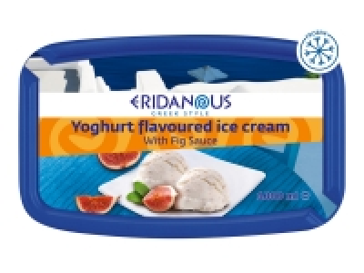 Lidl  Eridanous Yoghurt Flavoured Ice Cream with Fig Sauce