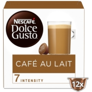 Nescafe Dolce Gusto Cafe Au Lait 12pk £3.00
