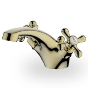 Gordale Mono Basin Mixer Tap - Gold