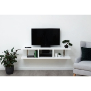Polar TV Unit White 1 Shelf £164.00